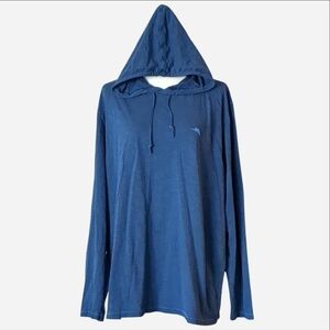 Vintage Single Stitch Tommy Bahama Men's Bali Beach Long Sleeve Hoodie Size XXL